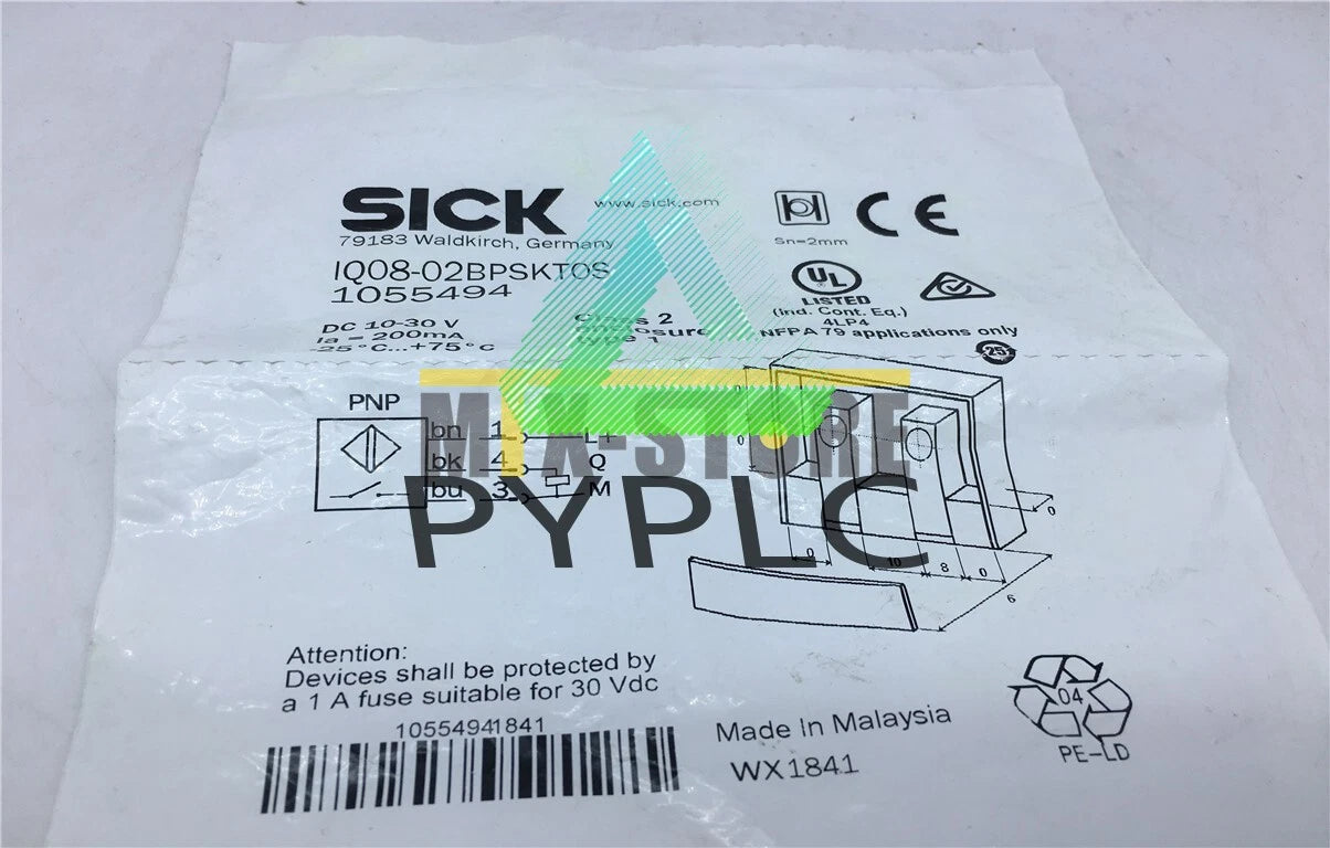 1PCS sick ones IQ08-02BPSKTOS 1055494 Sensor&Proximity Switch