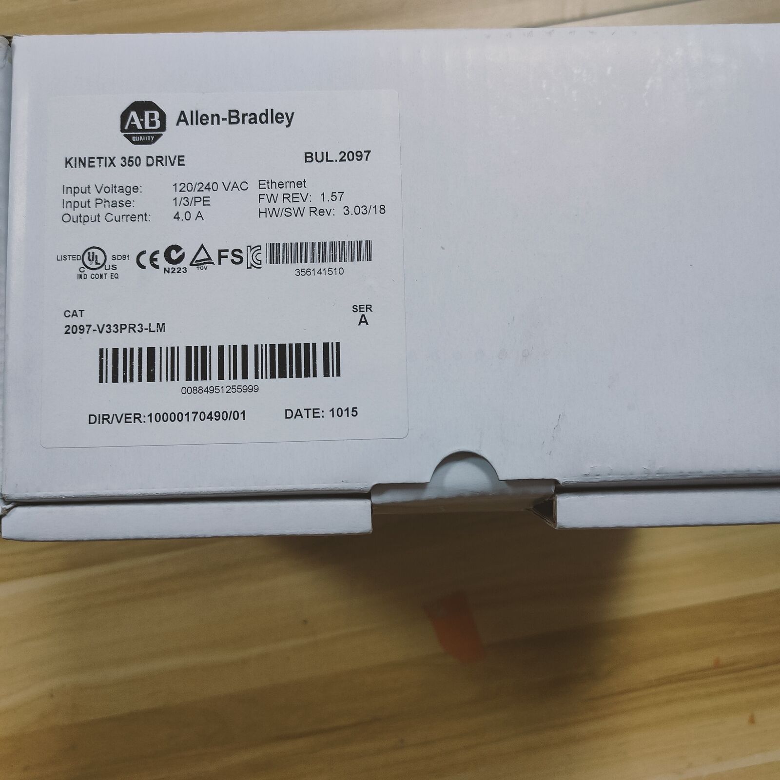 Allen Bradley Kinetix 350 2097-V33PR3 - ALLEN BRADLEY