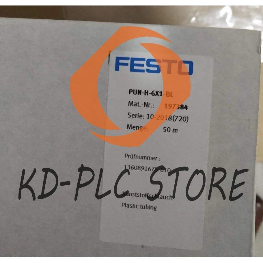 1pcs Festo PUN-H-6X1-BL 197384 Plastic Tubing Free delivery
