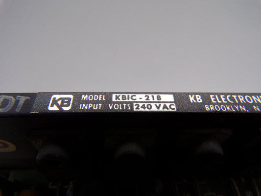 KB ELECTRONICS KBIC-218 DRIVE Replacement Drives for Industrial Use - KB ELECTRONICS