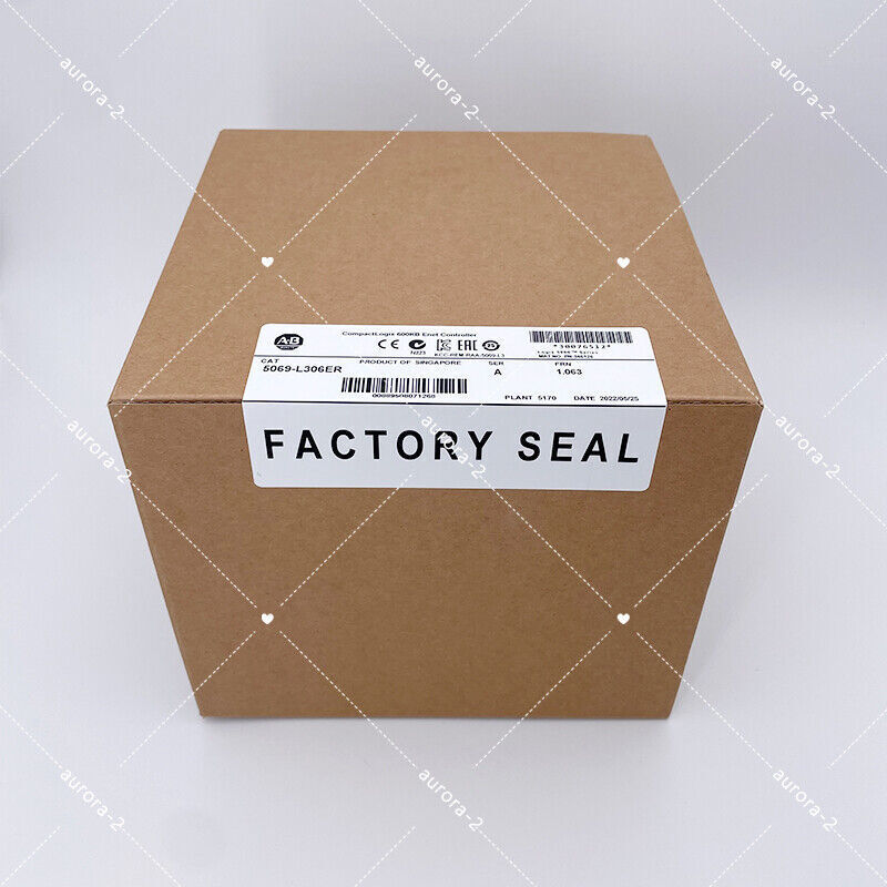 Allen-Bradley CompactLogix 5380 Controller 5069-L306ER Factory Sealed - ALLEN-BRADLEY
