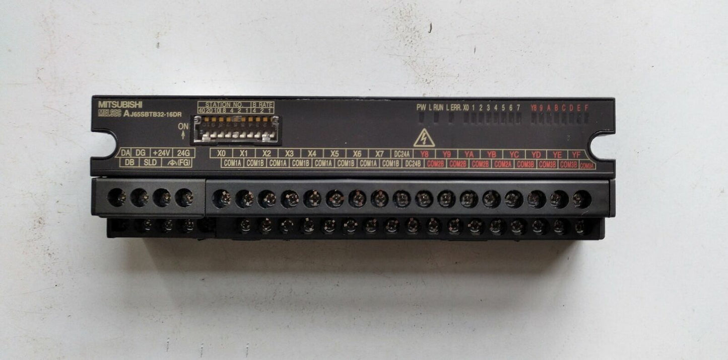 Used Mitsubishi Module AJ65SBTB32-16DR Tested Good Condition - MITSUBISHI