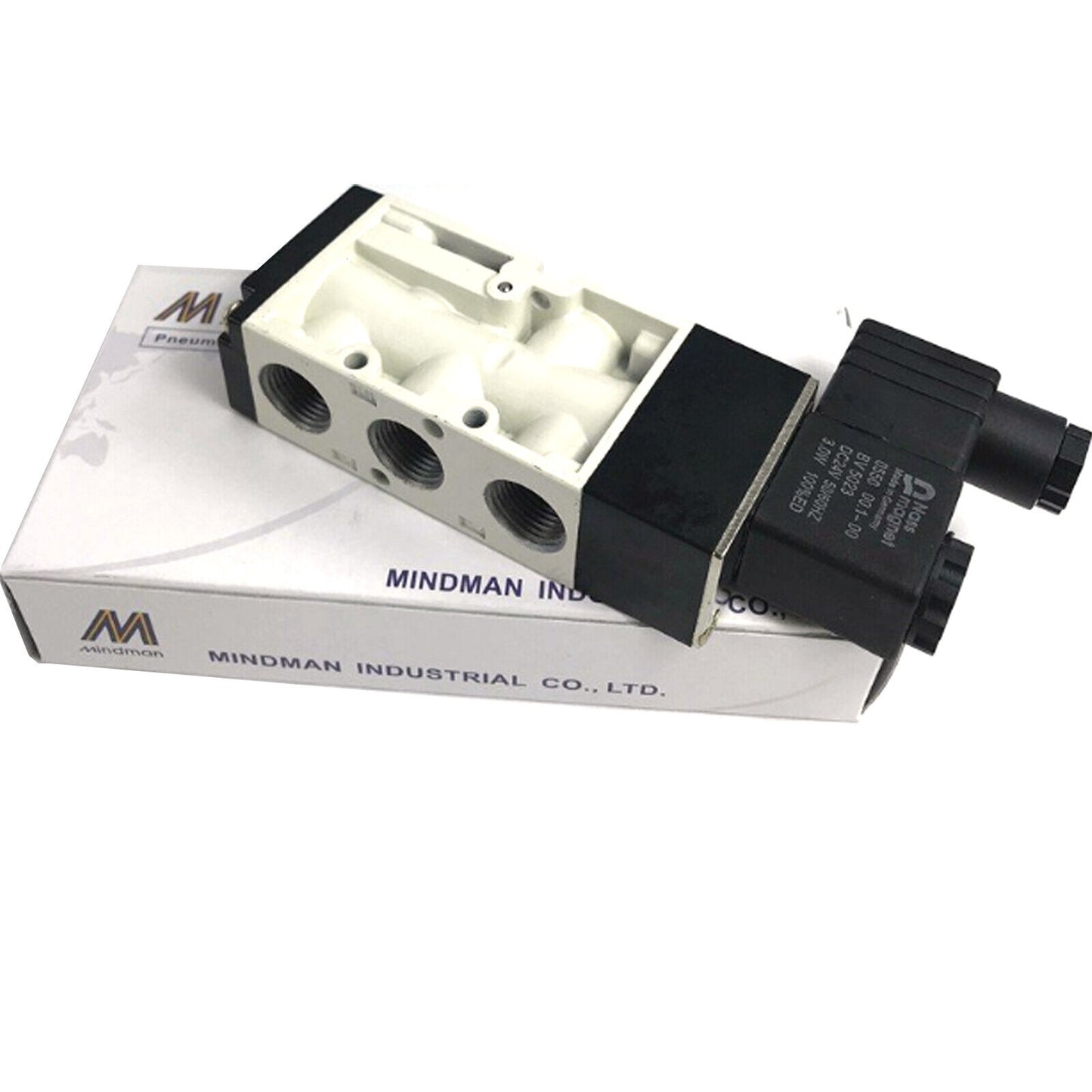 In Box Mindman MVSC-300-4E1 4-Way Single 110VAC 30mm Solenoid Valve - MINDMAN