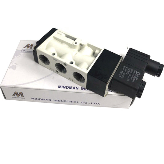 In Box Mindman MVSC-300-4E1 4-Way Single 110VAC 30mm Solenoid Valve - MINDMAN