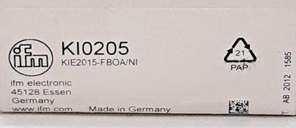 IFM KIE2015FBOANIKI0205 Proximity Sensor Switch - IFM
