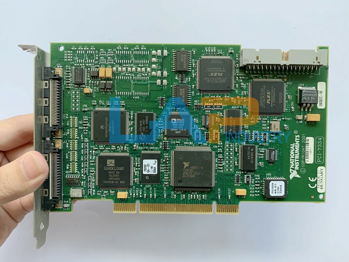 used  National Instruments NI PCI-7334 Four-Axis Stepper Servo Motor Control Card