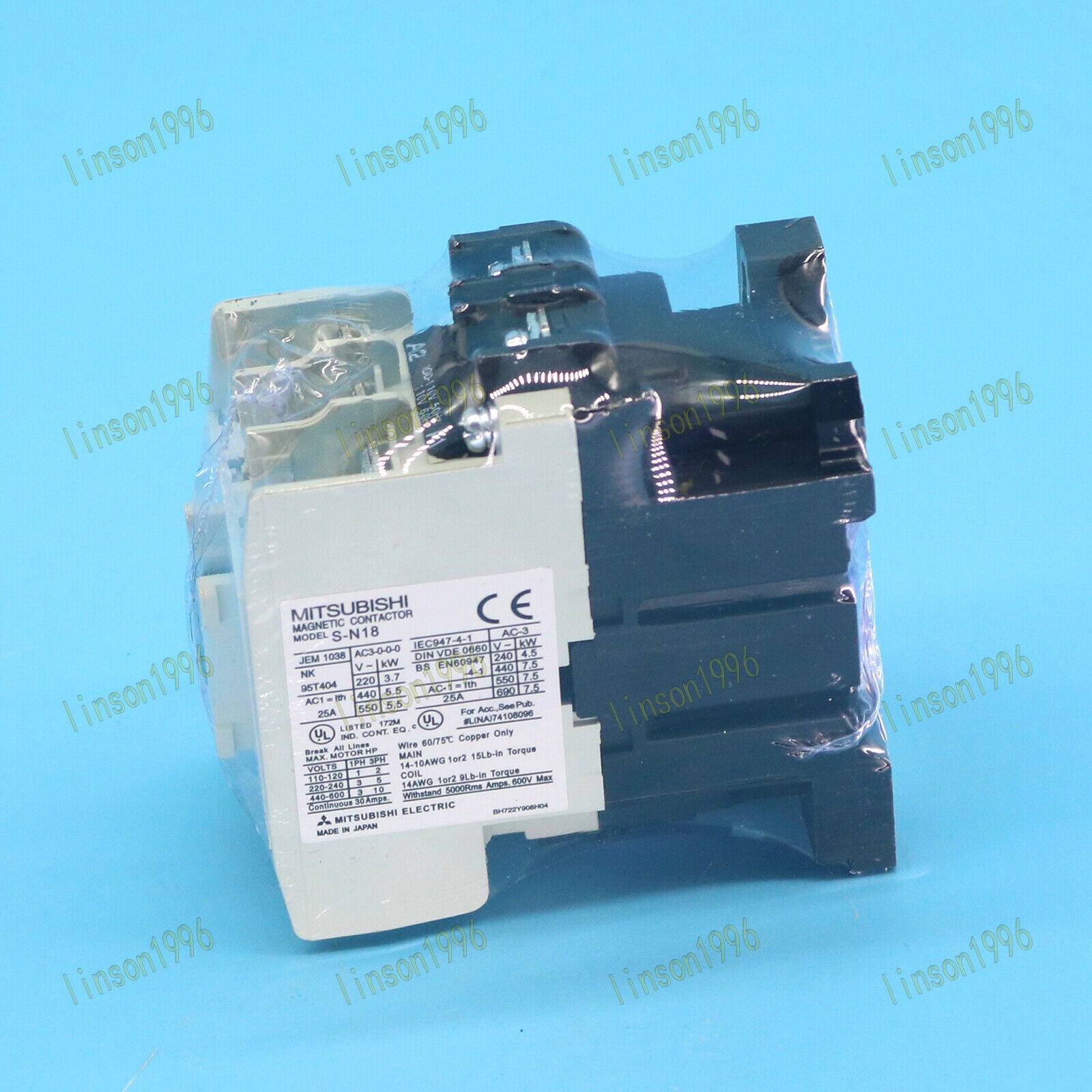 1PC Mitsubishi Ac Contactor S-N18 AC110V Fast Delivery - MITSUBISHI ELECTRIC CORPORATION