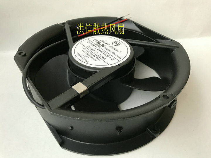 PELKO Motors  G1751Y24BALB1-5 24V 2.34A 2-wire inverter fan