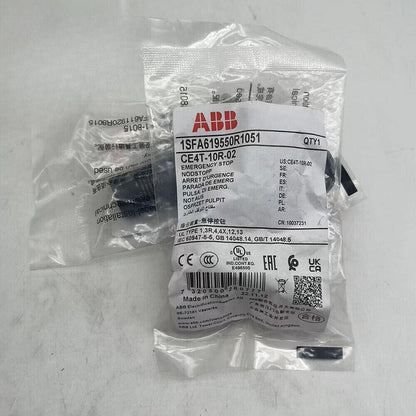 new 10PCS ABB Push Button CE4T-10R-02 QTY 10 Per Lot - ABB
