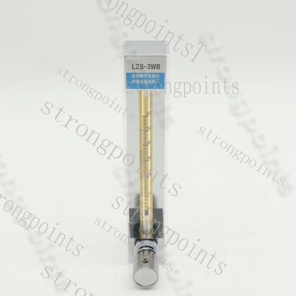 LZB -3WB, glass rotameter flow meter with control valve for water/air/gas/liquid
