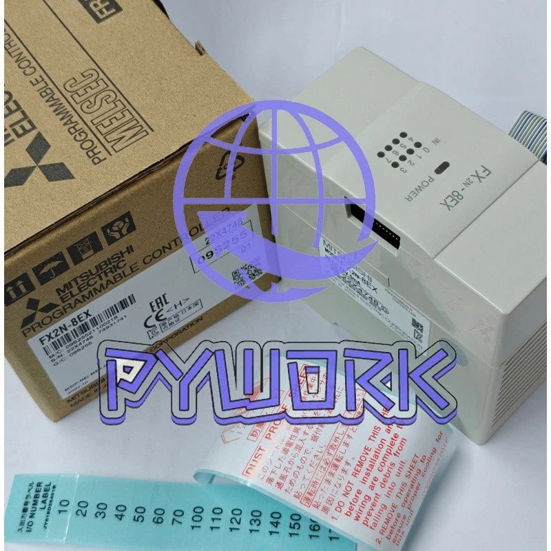 MITSUBISHI--FX2N-8EX 1PCS PLC PROGRAMMABLE CONTERLLER MODULE FX2N-8EX #