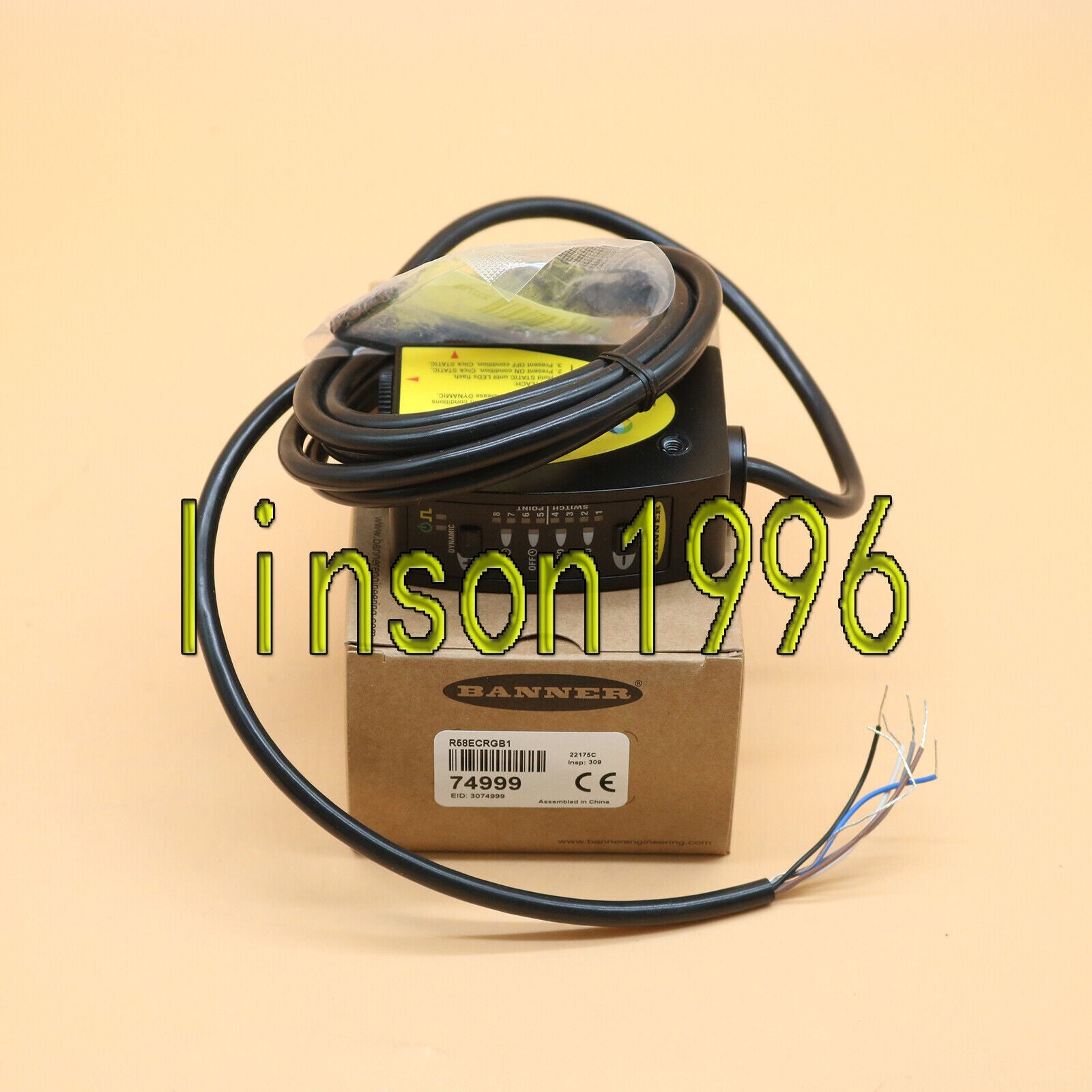 R58EC RGB Photoelectric Switch Sensor - ONE BANNER