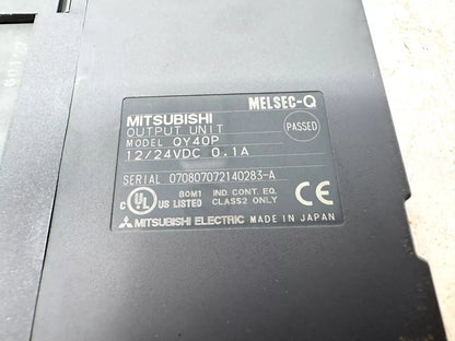 New Mitsubishi QY40P 16 points Transistor(sink) output module - MITSUBISHI