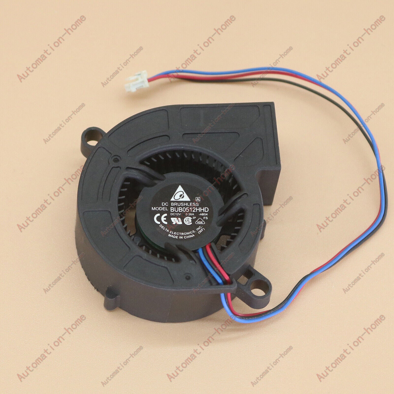 new  Delta Blower Turbine Cooling Fan BUB0512HHD 5015 DC 12V 0.26A 3Pin Ship