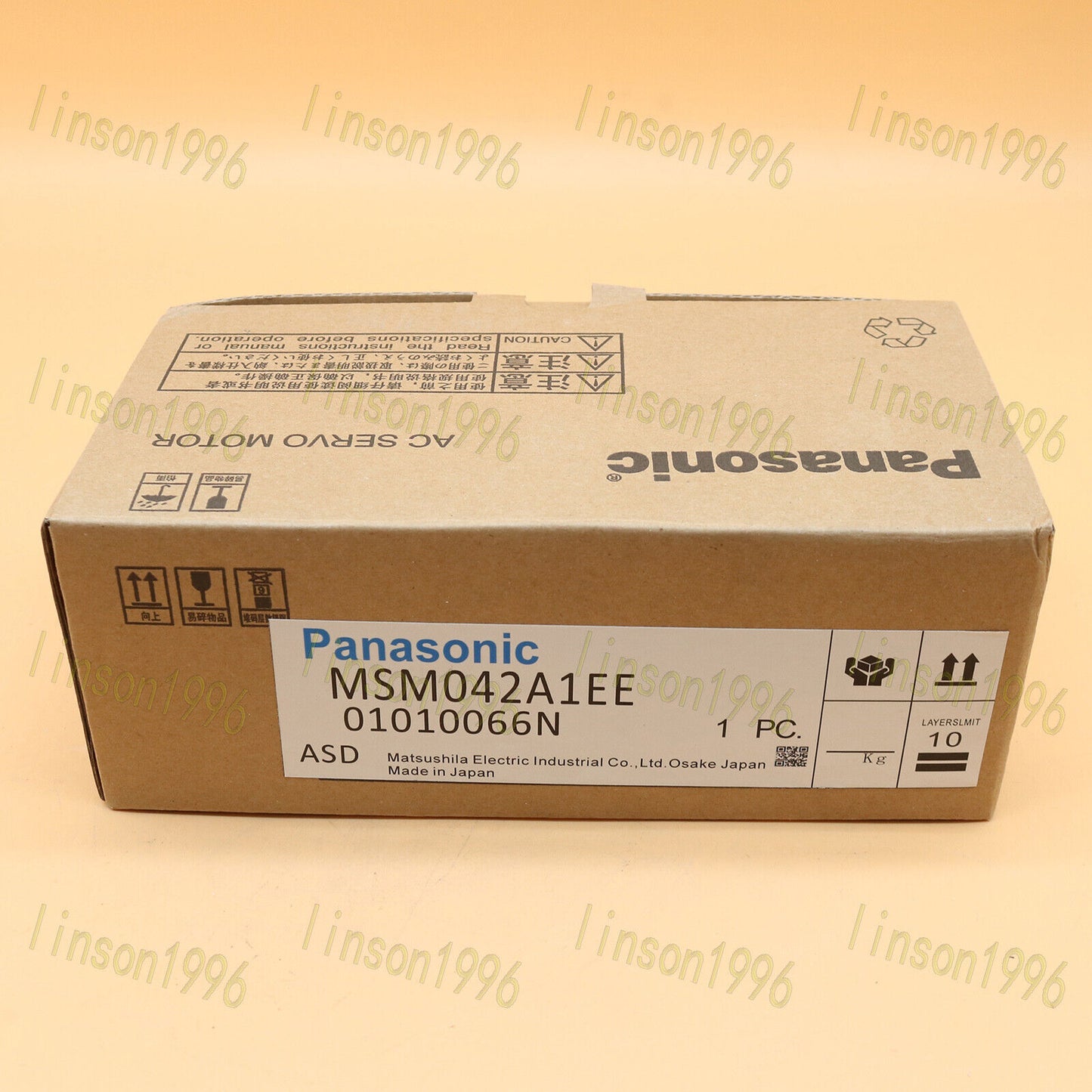 1Pc Panasonic Servo Motor MSM042A1EE - One-Year Warranty - PANASONIC