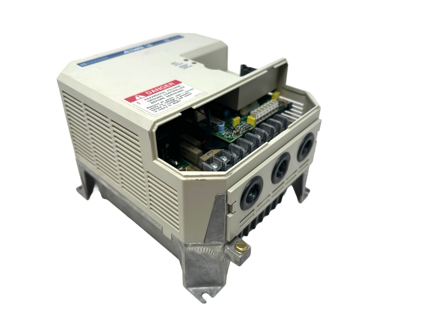 used Telemecanique Square D ATV16U29M2 Altivar 16 AC Drive *Broken Mount* - TELEMECANIQUE