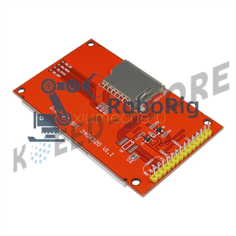 ILI9341 2.8" SPI TFT LCD 240x320 Serial Port Module PCB Adapter Micro SD