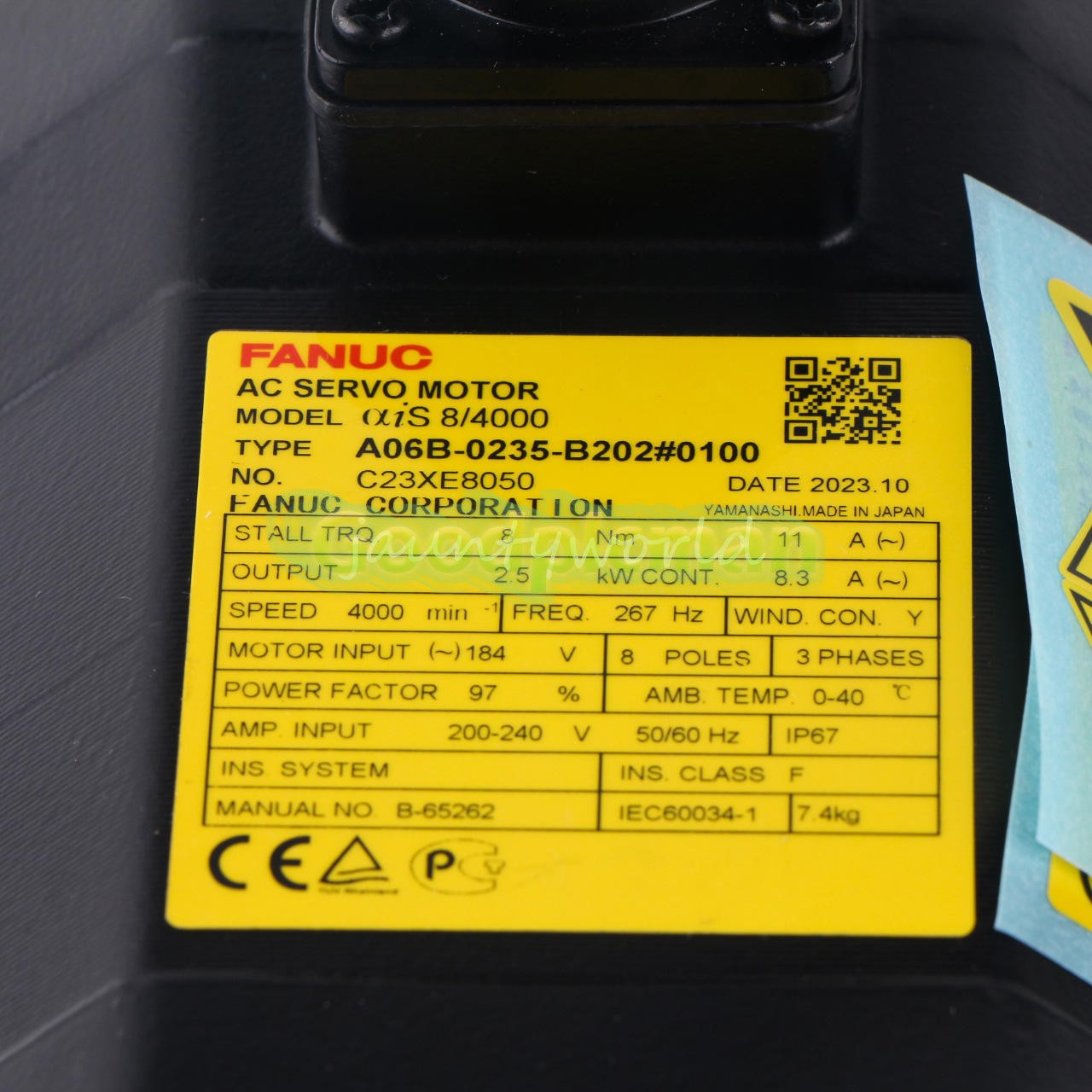 1PC FANUC Servo Motor A06B-0235-B202#0100