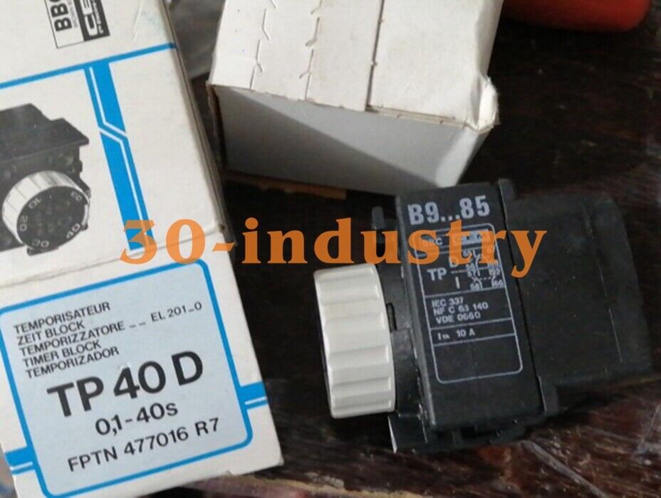 BBC TP40D Time Relay - 0-40S Power-on Delay, 1PCS - BBC