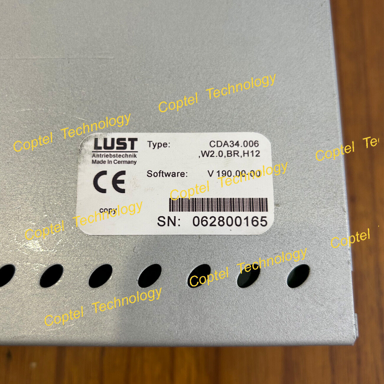 LUST LTi Drives CDA34.006.W2.0.BR.H12 180 Days Used - LUST