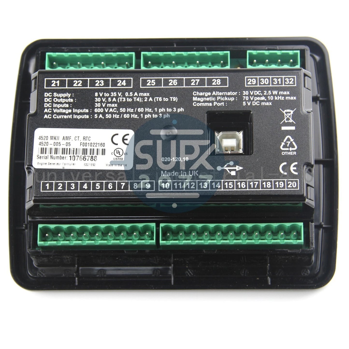 DSE4520 Genset Control Panel Generator Controller DSE4520MKII For Deep Sea