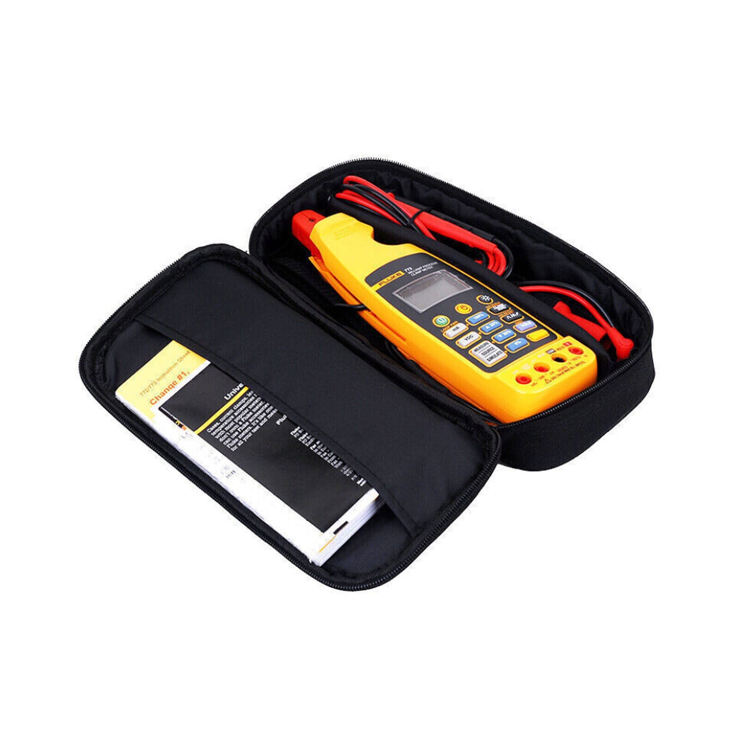 Fluke 773 Milliamp Process Clamp Meter with Soft Case F773 - Durable Clamp Meter for Industrial Use - FLUKE