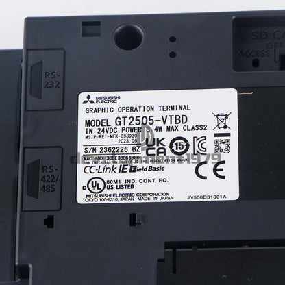 new ONE Mitsubishi Touch Screen GT2505-VTBD