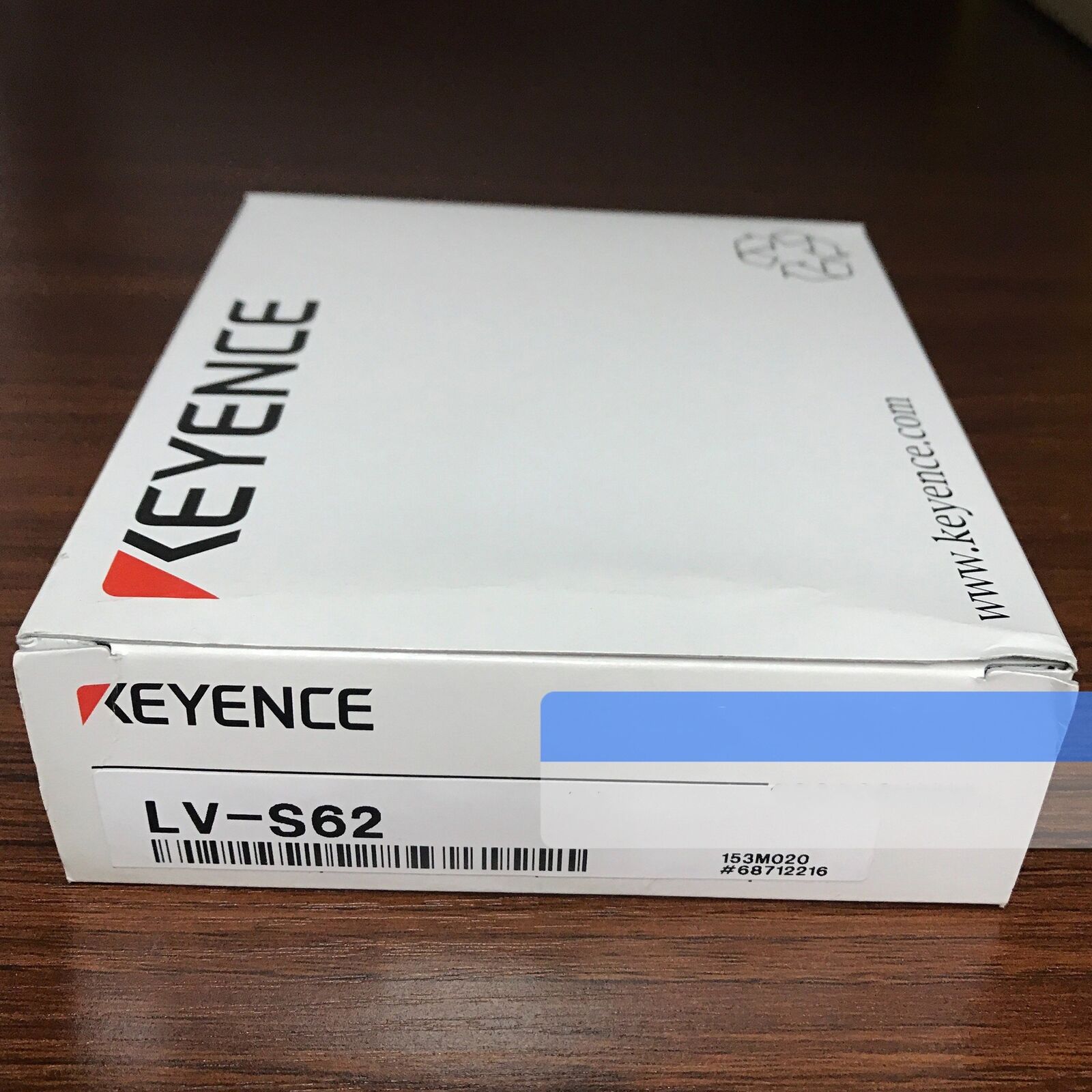 Keyence LV-S62 Laser Sensor, One Year Warranty - KEYENCE