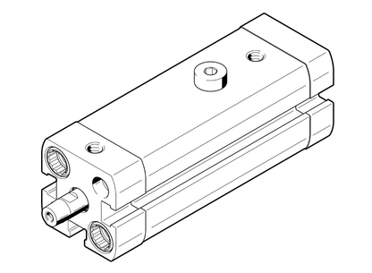 FESTO Swing Clamp Cylinder, 535444, 25mm Dia x 10mmStroke - FESTO