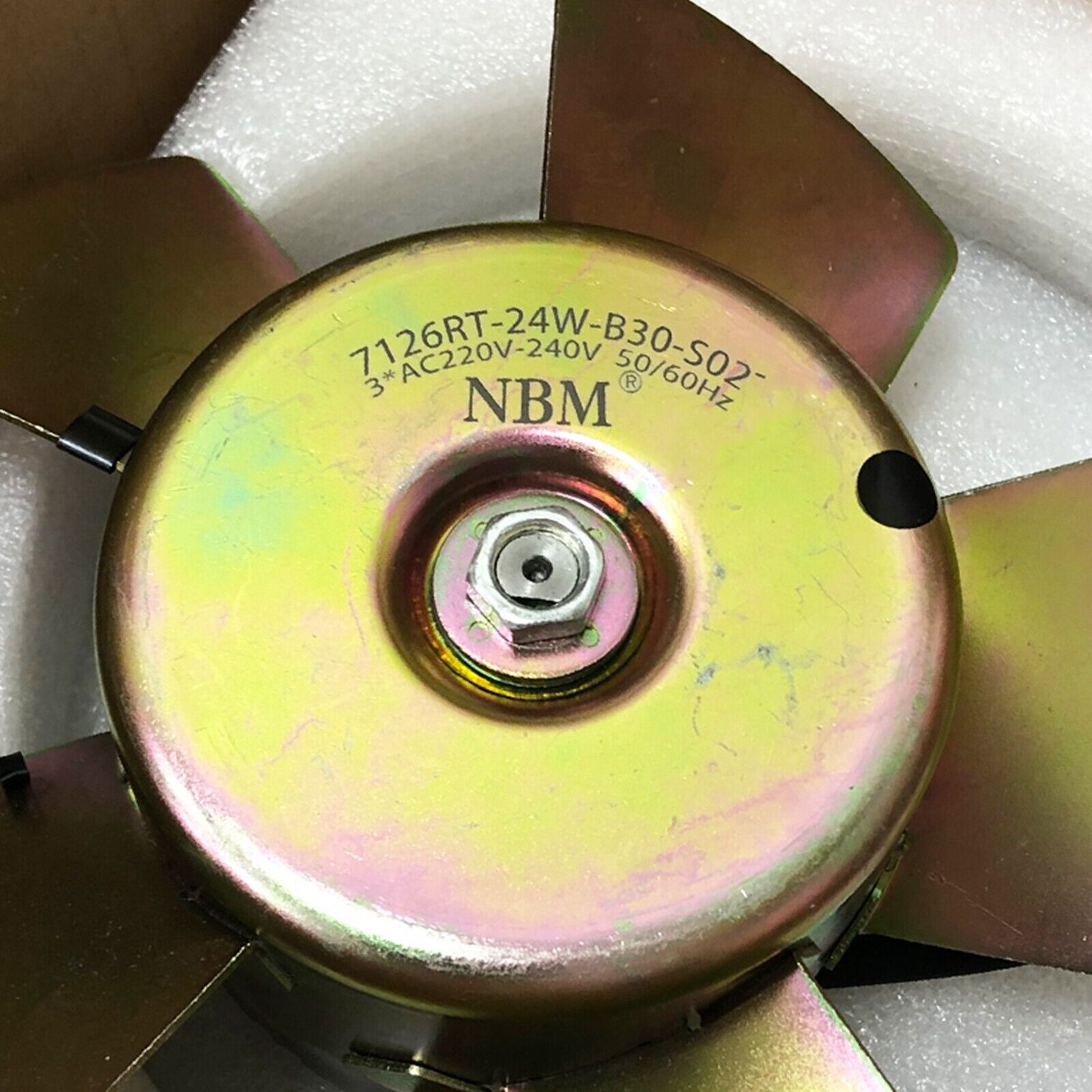 MITSUBISHI 7126RT-24W-B30-S02 Cooling Fan For Spindle Motor - Efficient cooling solution for spindle motor applications - MITSUBISHI