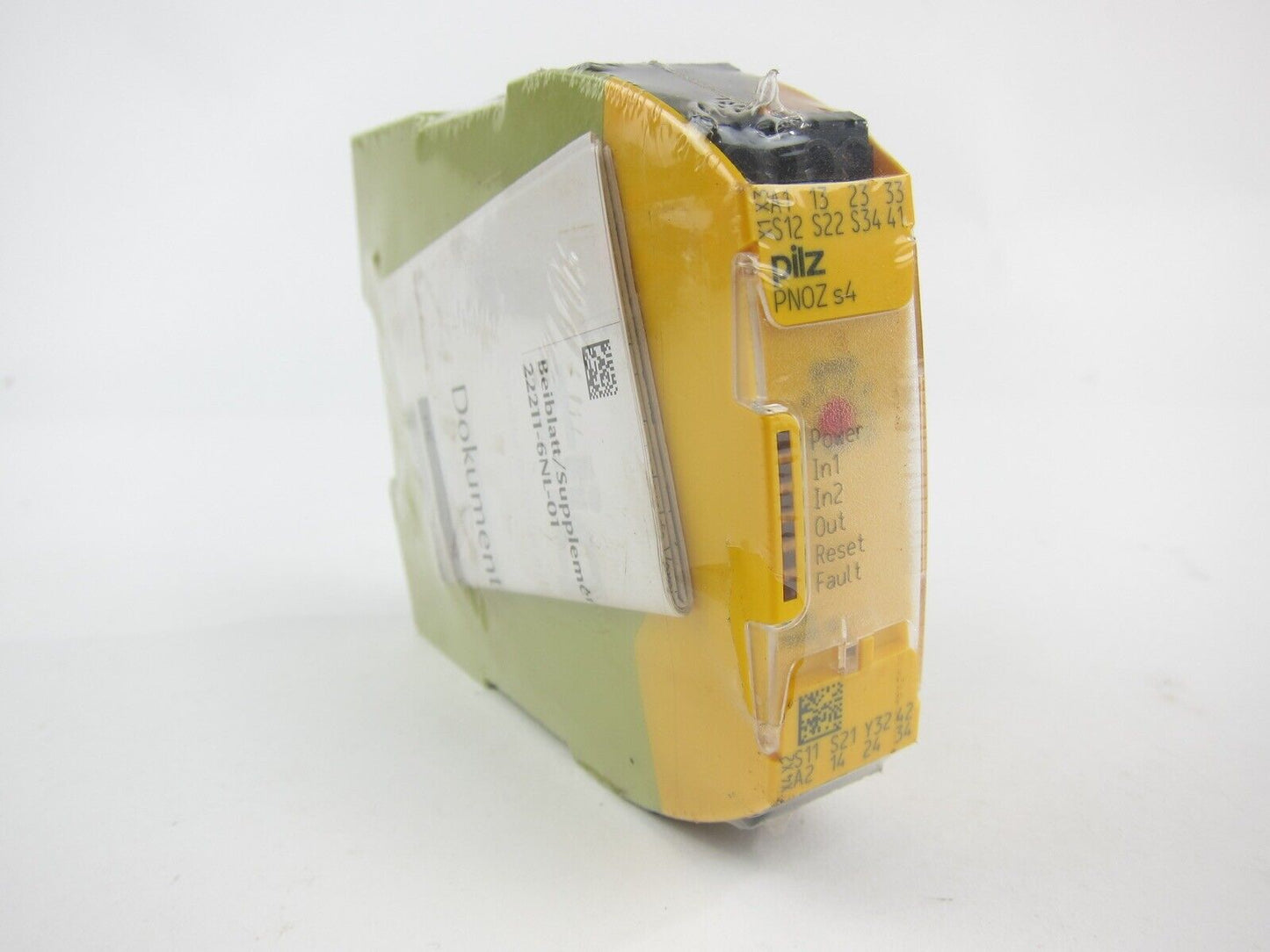 New Pilz PNOZ-S4-24VDC-3N/O-1N/C Safety Relay - PILZ