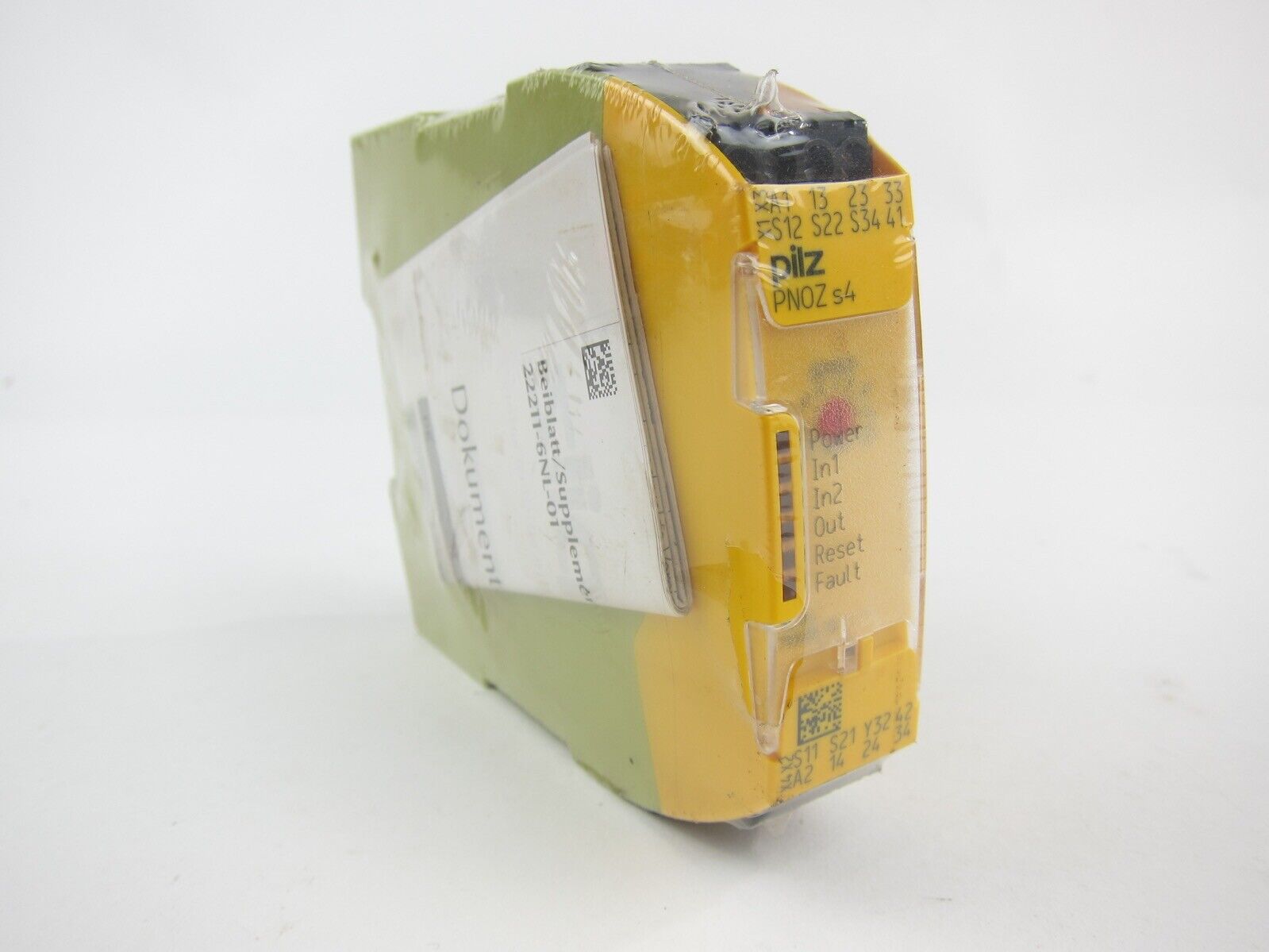 New Pilz PNOZ-S4-24VDC-3N/O-1N/C Safety Relay - PILZ