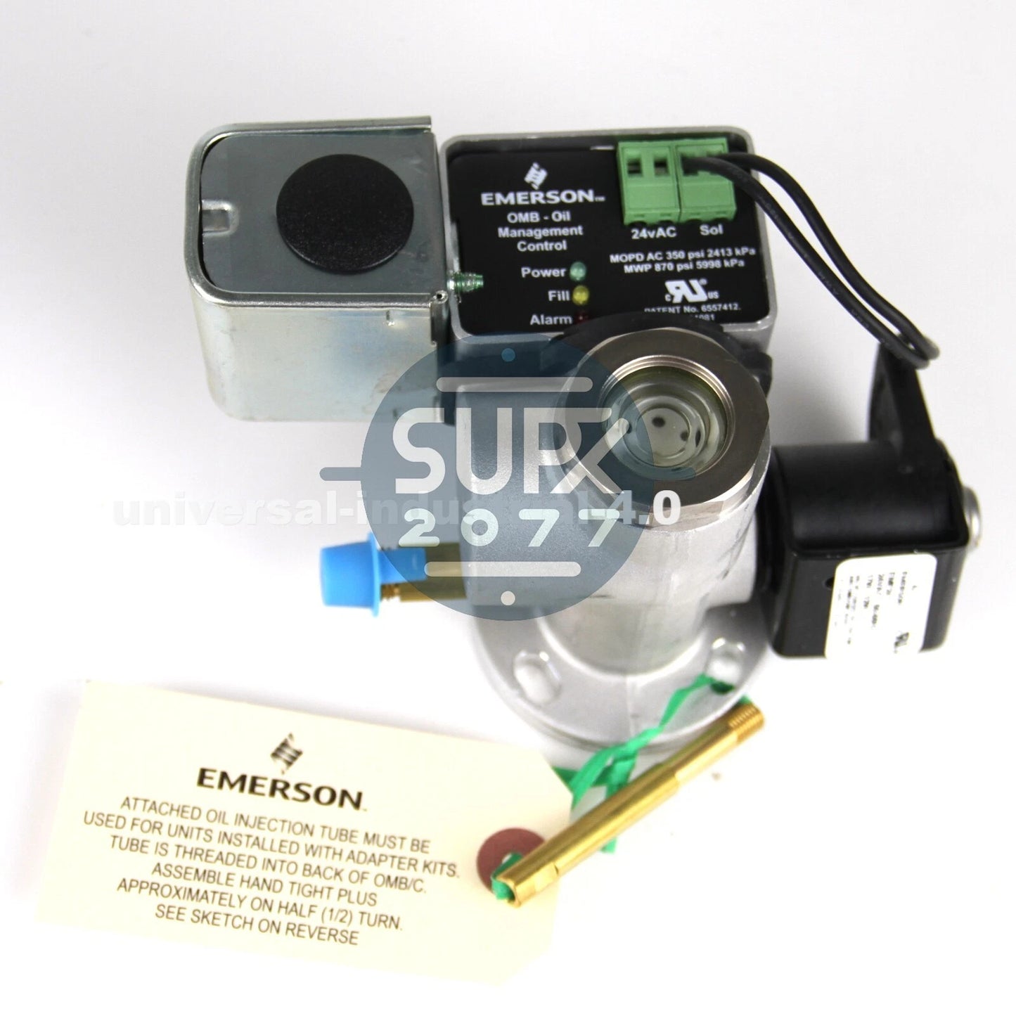 EMERSON OMB-JB24 OMBJB24 OMB Series Oil Management Control #su