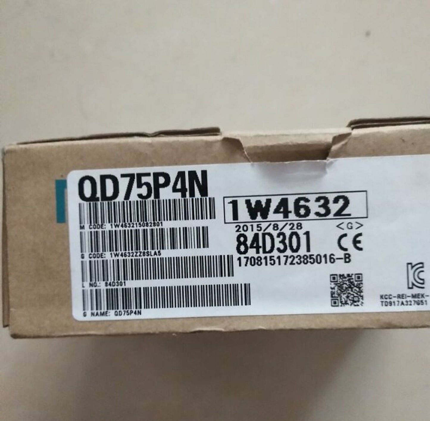 Mitsubishi QD75P4N PLC Module for industrial automation, 1-year warranty - MITSUBISHI