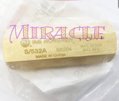 NORGREN 1-PC Check Valve S/532A 16Bar - NORGREN