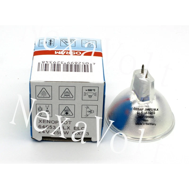 XENOPHOT 64653 HLX ELC 24V 250W GX 5.3 bulb OSRAM 24V250W lamp light
