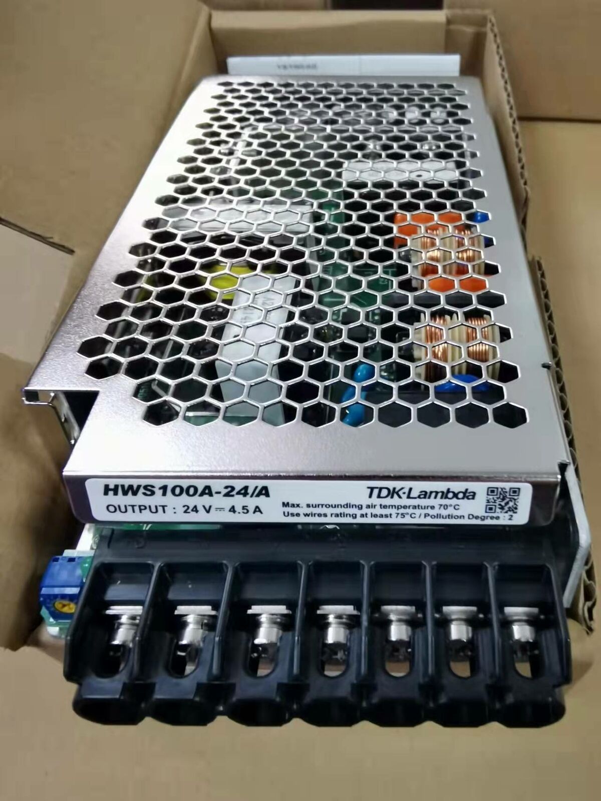 new 1pcs HWS100A-24/A TDK-LAMBDA Switching Power Supply 24V 4.5A - TDK-LAMBDA