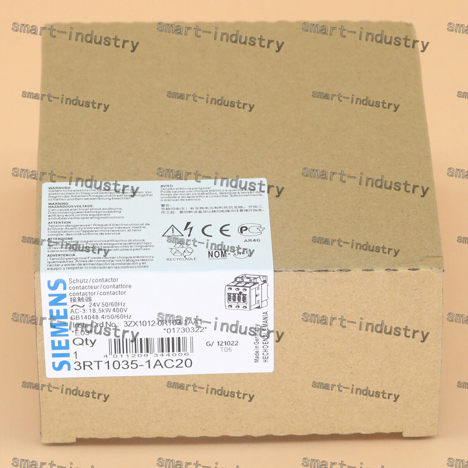 new  SIEMENS In Box Contactor 3RT1035-1AC20 3RT1035-1AC20 spot stocks