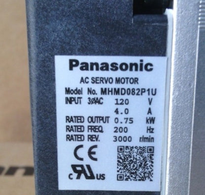 1PC PANASONIC AC SERVO MOTOR MHMD082P1U