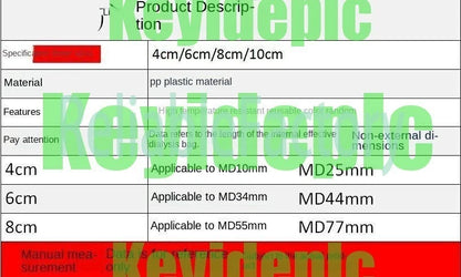 20pc Dialysis Clip 4 6 8 10cm Experimental Dialysis Bag Clip Dialysis Bag #ke