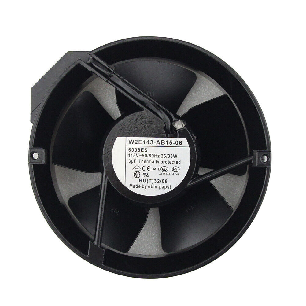 new All Metal Cooling Fan W2E143-AB15-06 for 115V 26/33W 172*51mm