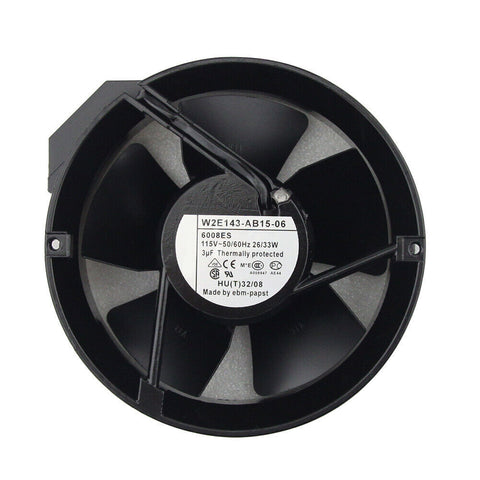 new All Metal Cooling Fan W2E143-AB15-06 for 115V 26/33W 172*51mm