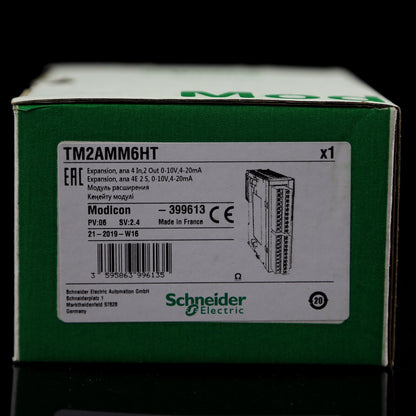 Schneider PLC TWIDO Analog Mixed Module TM2AMM6HT 24VDC 20mA - SCHNEIDER PLC