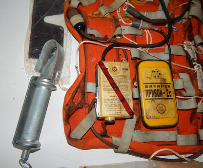 used Rescue Kit NAZ-7 Survival Life Seat Air Force Pilot Radio Soviet Russian - KOEED