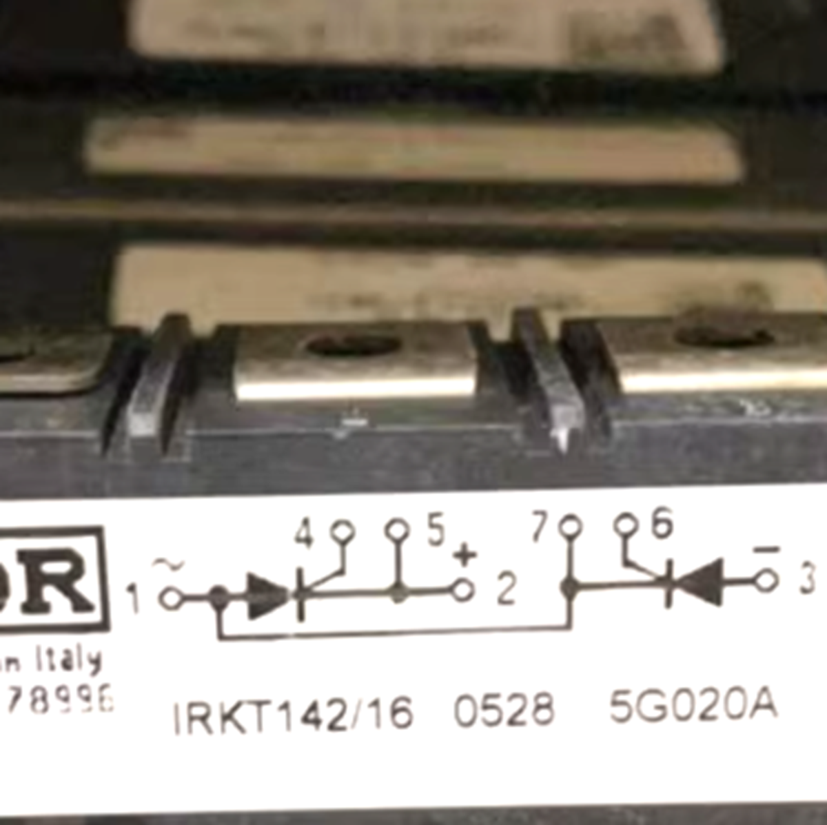 IR KT142-16 Thyristor Module - THYRISTOR SOLUTIONS