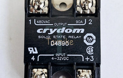 Crydom D4890 Solid State Relay 4-32VDC (Lot of 2 pcs)