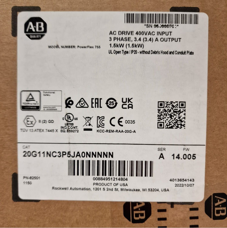 20G11NC3P5JA0NNNNN 755AC Drive - DELL