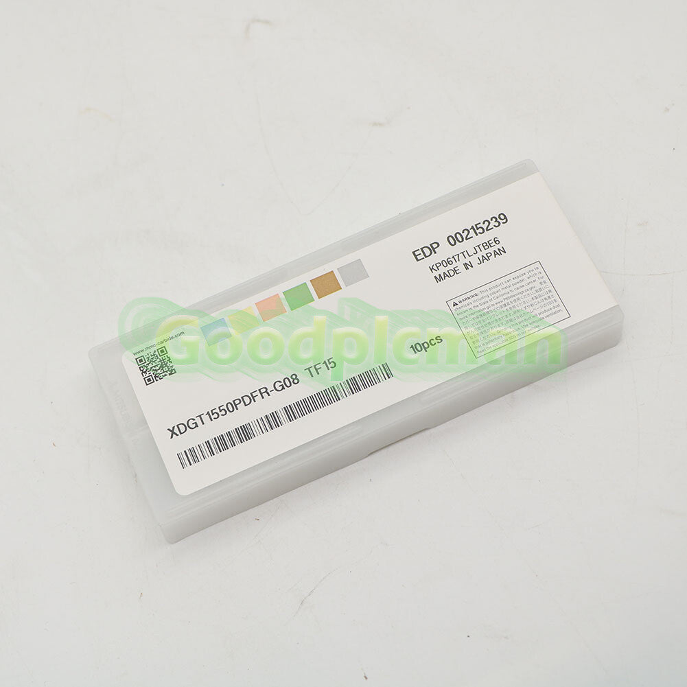 MITSUBISHI XDGT1550PDFR-G08 TF15 CNC Blade 10Pcs/Box