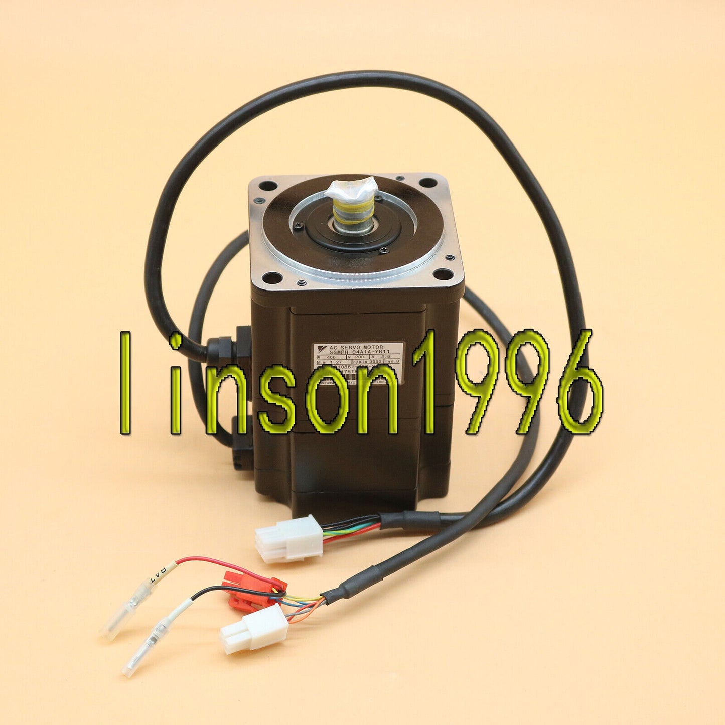 Yaskawa tested SGMPH-04A1A-YR11 used servo motor in good condition - YASKAWA