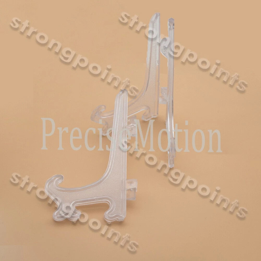 1xDisplay Stands Small Cards Holder Clear Plastic - Basketball/Football/Baseball